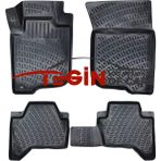 Mitsubishi L200 Blizzard-Tornado-Storm Paket 3D Havuzlu Paspas 2022 Siyah - Araca Özel - Çok Renkli