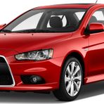 Mitsubishi Lancer Evo Yan Marşpiyel (Plastik) (Boyasız)