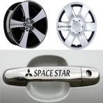Mitsubishi Space Star Kapı Kolu Jant Sticker Yapıştırma 8 Ad