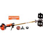 Mitsuyama Japon Benzinli Yan Tırpan + Toprak Çapalama Aparatı 5.7hp