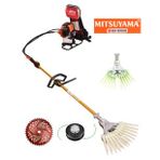 Mitsuyama Japon Sırt Tırpan + Zeytin, Fındık, Ceviz Hasat Makinesi 4.2kw 5.7hp