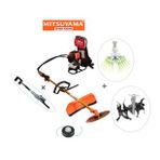 Mitsuyama Japon Sırt Tırpan + Zeytin Hasat + Fındık Silkeleme + Akrep Çapa Makinesi 4.2kw 5.7hp
