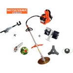 Mitsuyama Japon Sırt Tırpan + Zeytin Silkeleme + Dal Testere + Paletli Çapa Makinesi 4.2kw 5.7hp
