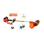 Mitsuyama Japon Yan Tırpan + Akrep Çapa + Zeytin Hasat Fındık Silkeleme Makinesi 4.2kw 5.7hp