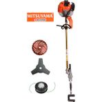 Mitsuyama Japon Yan Tırpan + Zeytin Silkeleme Makinesi 4.2kw 5.7hp