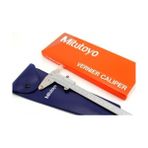 Mitutoyo 150Mm Mekanik Kumpas 0-150 mm Ölçüm Mesafesi ile Metrik Kullanım İçin Uygun