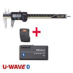 Mitutoyo 500-961-30 150 mm 557.55 481.25 312.81 U-WAVE-TCB Dahil Bağlantı Ünitesi Dijital ABS AOS Kumpas
