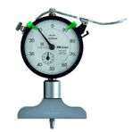 Mitutoyo 7211 0-200 mm Ölçüm Aralığı 63.5x16 mm Köprü Boyutu Derinlik Ölçme Komparatörü