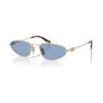 Miu Miu A52S ZVN60O 52 Geometrik Gold Metal Kadın Güneş Gözlüğü