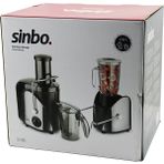 Mivexa Outdoor Outlet Sinbo SJ-3195 Katı Meyve & Sebze Sıkacak Blender Set ( 600W) ( 1000ML Meyve Suyu Haznesi ) ( 2n1 )*1