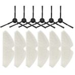 Miwhole M7 Pro Side Fırça Mop Bezleri Rag Robot Vakum Süpürge Yedek Aksesuarları Yedek Parçalar (Yurt Dışından)