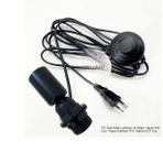 Mix And Match Şişe Delmeden Abajur Yapım Kiti | 17–20 mm Şişe Ağız Uyumlu | E27 Duy | Siyah Pvc Kablo | Aç/kapa Anahtarlı | Fişli Dıy Şişe Masa ve Zemin Lambası Seti - 3 METRE - 0 - Siyah