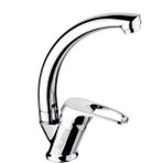 Mix Kuğu Banyo Lavabo Bataryası Pirinç Kaliteli Musluk - Krom