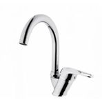 Mix Kuğu Lavabo Bataryası Musluğu Çift Girişli