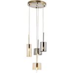 Mix Modern Avize E14 24w 35cm Metal Eskitme Avonni-av-1675-4et-bf Kaplama