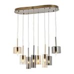 Mix Modern Avize E14 48w 70x35cm Metal Eskitme Avonni-av-1675-e-ellipse-bf Kaplama