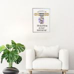 mixefor Poster Resim Evrak Çerçevesi Ön Kısmında Kırılmaz Pleksi Arka Destek Mdf Beyaz Renk Çerçeve - 30x40