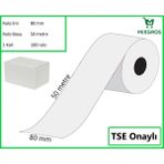Mixgros 80X50 Metre Termal Yazarkasa ve Adisyon Rulosu 100 Adet