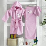 Mixibaby Bebek Bornoz Seti