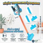 Mixoyuncak Oyuncak Süpürge Pili Sesli 3 Başlıklı 60 cm Süpürge - 1