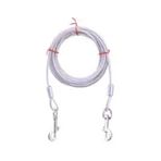 Mixpet 5 mm 10 mt Çelik Köpek Bahçe Bağlama Halatı