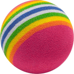 Mixpet Medium 4.2 cm Gökkuşağı Renkli Kedi Oyun Topu