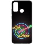 Mixroom - TCL 20 AX 5G için Yumuşak TPU Silikon Arka Kılıf Kapak Kılıf Müzik Neon L1144