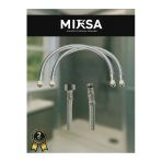 Mixsa Flexi, Klozet Taharet Musluk Batarya Flexi Hortumu Çelik Örme