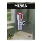 Mixsa İnox Kırmızı Taharat Musluğu, Ara Musluk, Aç Kapa