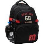 Mixx Store Özel Su Itici Kumaş Unisex Siyah-Kırmızı Okul Sırt Çantası 34500 - Siyah - Kiraz Çiçeği