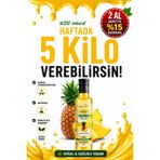 Miya Beauty Yüksek etkili Özel İştah kesici Ananas doğal yağ-yakici Diyet Fermantasyon Pineapple Vinegar Detox Form sirke
