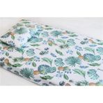 Miya Miya Design Miya Miya Bebek Çarşaf Kiti (Pamuk Saten) - Tropicae - Acorn - 120 cm