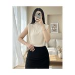 MİYALORA Sandy Rahat form Vatkalı Bluz Kol Sıfır