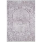 Miyandoab Krem Madalyon Modern Geometrik Etnik Desenli Boho Makinada Yıkanabilir Hafif Hav Toz Vermez Leke Tutmaz Kaymaz Taban Dijital Makine Baskı Halı Oturma Odası Salon Yolluk Koridor Mutfak Halısı