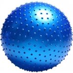 Miyang Dikenli Yoga Pilates Aeorobik Jimnastik Topu 55 CM Mavi