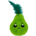 Miyav Cepli Pelüş Armut Oyuncağı 2 Adet Kedi Nanesi Hediyeli Kediler İçin Stres Giderici Isırma Oyuncakları Catnipli Peluş Oyuncaklar Yavru ve Yetişkin Kediler İçin Zeka Geliştirme Oyunları - Yeşil