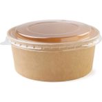 Miyo Ambalaj 1300 cc Kraft Karton Salata Kasesi 50'li Paket - 1,3 lt