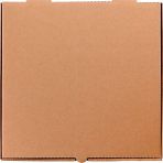 Miyo Ambalaj Baskısız Pizza Kutusu 28 cm 100'LÜ Paket | 28X28X4 cm - Kraft