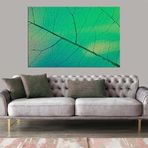 Miyrem (2523) Exclusive Serie" Yeşil Yaprak Kanvas Tablo 40 x 60