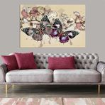 Miyrem (2686) Exclusive Serie" Kelebek Kanvas Tablo 50 x 70
