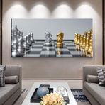 Miyrem (3281) Exclusive Serie" Satranç Tahtası Kanvas Tablo 90 x 60