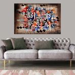 Miyrem (378) Exclusive Serie" Dini Motif Kanvas Tablo 40 x 60
