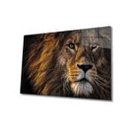 Miyrem Aslan Cam Tablo 110X70- myrm1844
