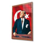 Miyrem Atatürk Cam Tablo 36x23- myrm3986