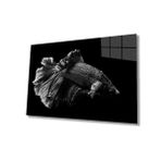 Miyrem Balık Hayvan Cam Tablo 110X70- myrm2904