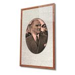 Miyrem Çerçeveli Atatürk Cam Tablo 36x23- myrm3926