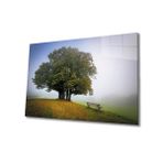 Miyrem Çınar Cam Tablo 110X70- myrm1332