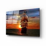 Miyrem Gemi Cam Tablo 50X70- myremNM234