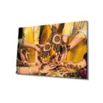Miyrem Hint Kınası Cam Tablo 110X70- myrm1720