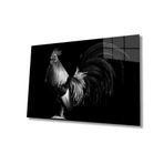 Miyrem Horoz Hayvan Cam Tablo 50X70- myremNM379